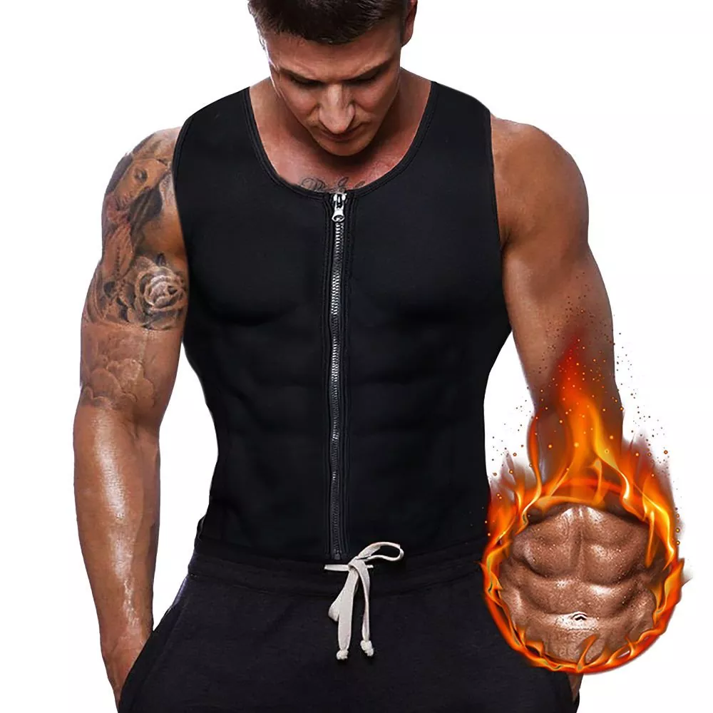 Há algum exercício específico que não deve ser feito enquanto se usa uma roupa de sauna masculina?